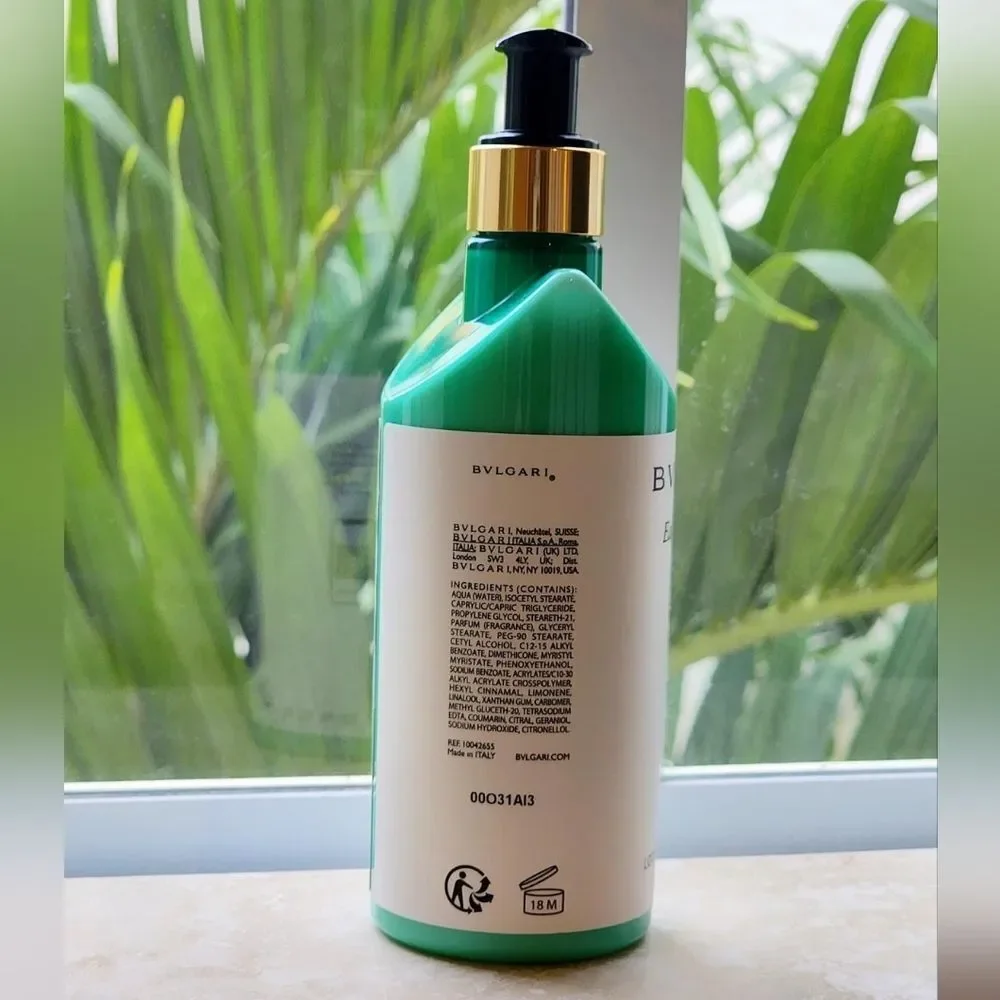 Bvlgari Body Lotion Green Tea 10.1 FL. OZ / 300ml New